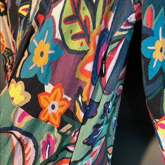 Capjuluca a new story by Aldo-Martins dress floral paisley good used condition - Picture 7 of 9